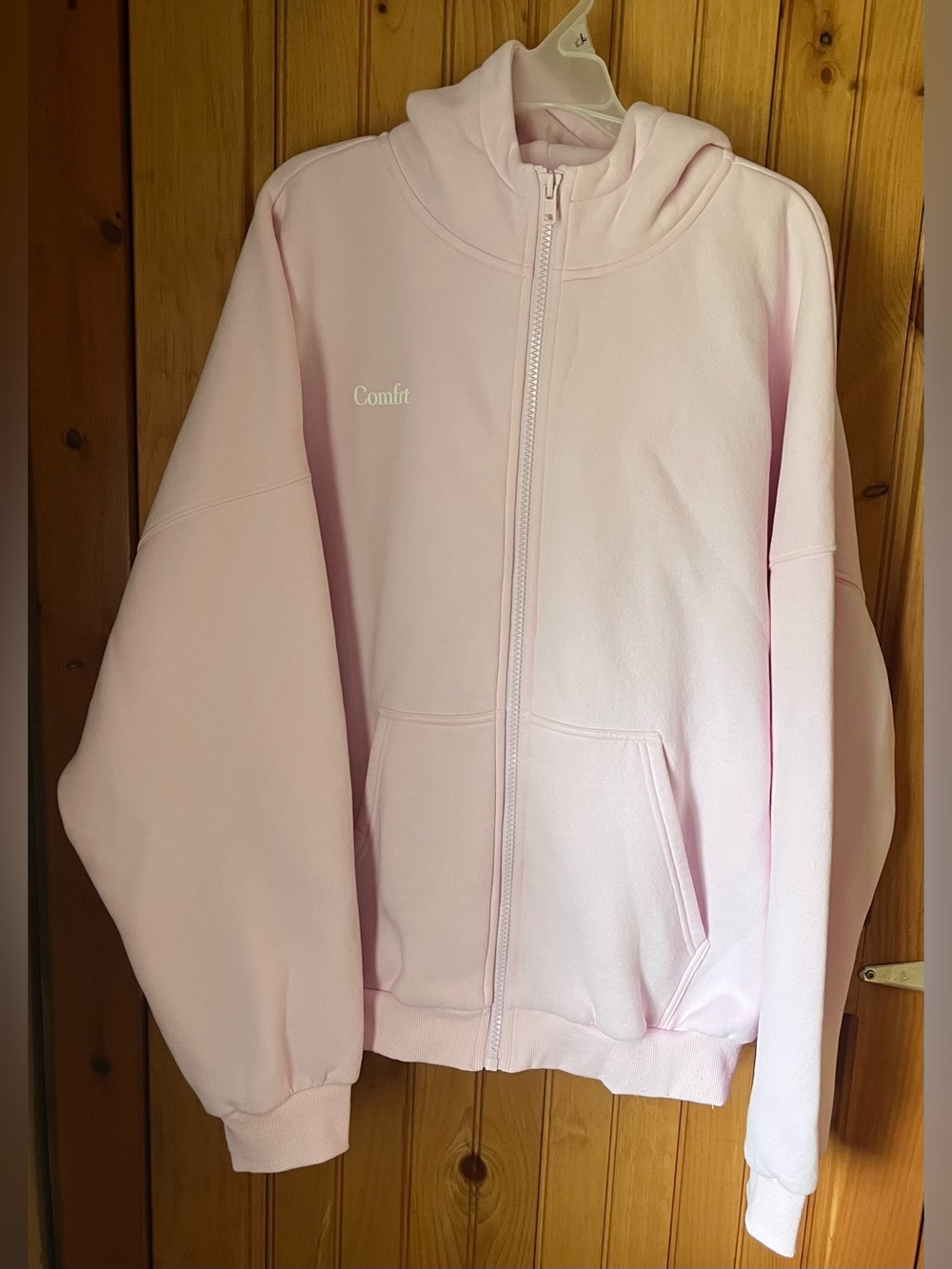 COMFRT cloud zip up hoodie